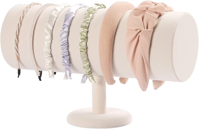 ByKen T-bar Headband Holder Organizer, Hair Band Ear Jewelry Accessories by ByKenJewelry