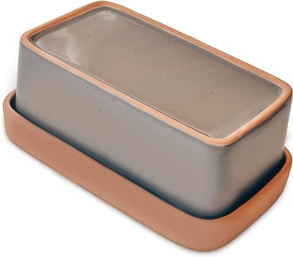 Mora Ceramic Two-in-One Butter Dish by MORA