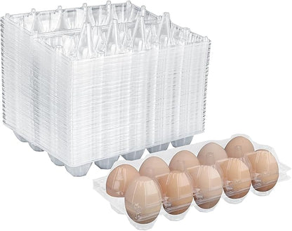 98 Pack Bulk Egg Cartons, Egg Tray Carton Holder by KUKLIPJIM