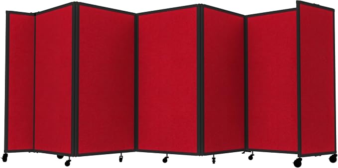 Versare Room Divider 360 Portable Wall Partition | Folding Panels | Large by VERSARE