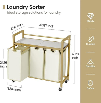 Laundry Hamper, Laundry Basket, Laundry Sorter - Image 2