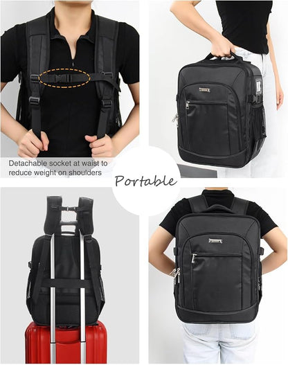 TANTO Makeup Backpack Makeup Artist Bag Professional Extra Large Cosmetic Bag - Image 6
