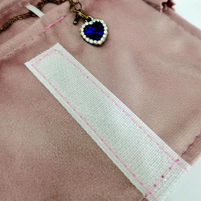 Portable Jewelry Roll Untangled Secure Necklace Travel Storage Bag Displays - Image 7