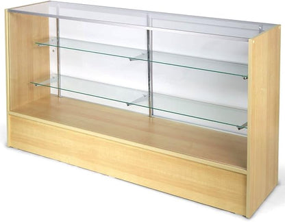 Only Hangers Full Vision Display Showcase, Collectible Display 72 Inches Wide by Only+Garment+Racks