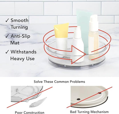 Spectrum Small Lazy Susan Organizer 7.5 in - Image 3