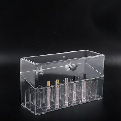Klmnop Rollerball Perfume Organizer, 24 Grids Clear Acrylic Perfume Organizer - Image 5