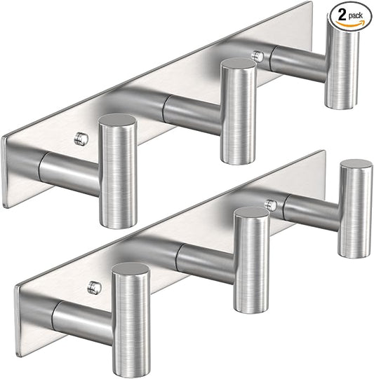 VAEHOLD Silvery Hat and Coat Wall Mount Rack by VAEHOLD