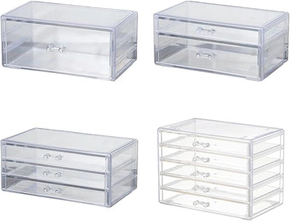 Space Saving Acrylic Cosmetic Storage Drawers Multi Drawers Acrylic Organizer - Image 7