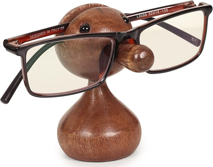 ETROVES- Handmade Wooden Spectacle Holder Eyeglass Holder Display Stand by ETROVES