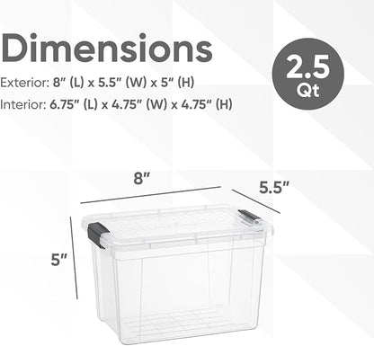 Superio Mini Deep Storage Organizer Bin - Image 2