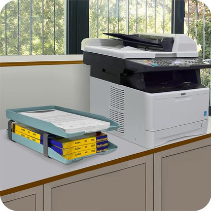 Acrimet Traditional 2 Tier Letter Tray, Front Load Design, A4 Letter Size - Image 5