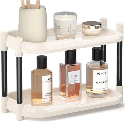 MARTY Bathroom Counter Organizer 2 Tier Makeup Organizer Countertop by MARTY