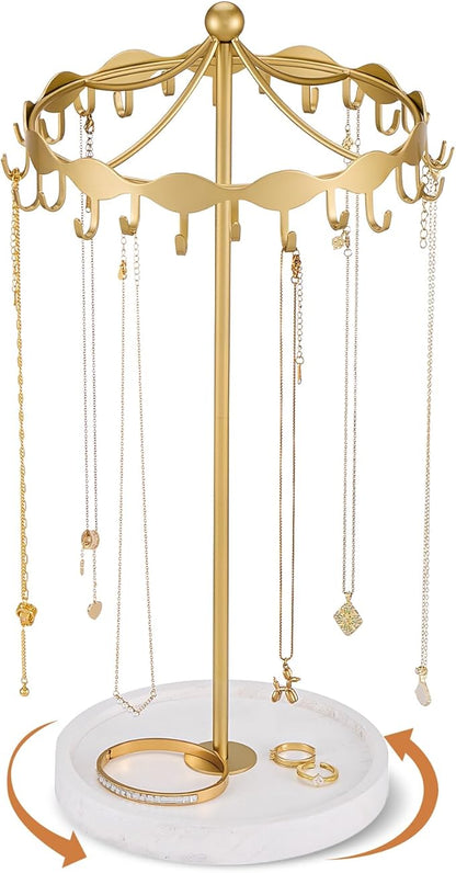 Lolalet Rotating Necklace Holder Stand by Lolalet
