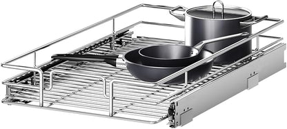 Pull Out Cabinet Organizer 13½" W x 21½" D, Heavy Duty Cabinet Pull Out Shelves by Unknown