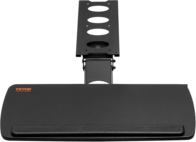 VEVOR Under-Desk Keyboard Tray, Adjustable - Image 11