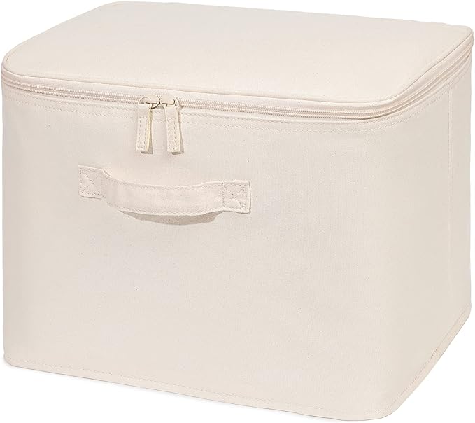 Decorative Basket Rectangular Fabric Storage Bin Organizer Basket by YONBEN