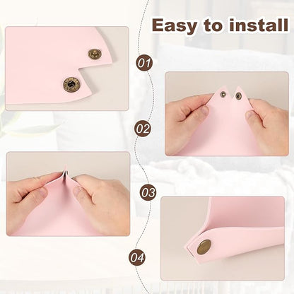 uxcell 2 Pcs Valet Tray for Women and Men, PU Leather Jewelry Tray Entryway - Image 3