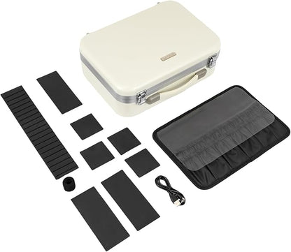 White Rectangular Makeup Case - Image 8