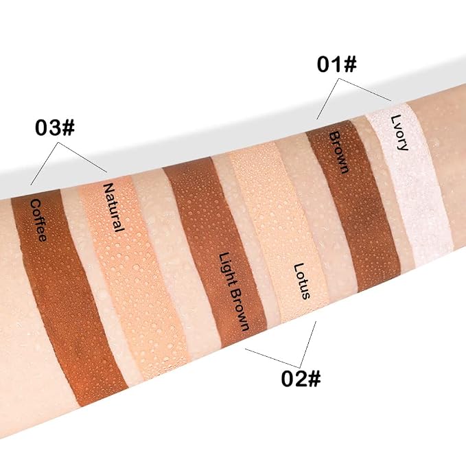 evpct 2In1 Cream Contour Stick Contouring Concealer Sticks Makeup Face Cream Kit - Image 5