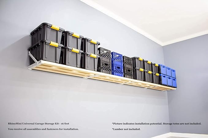 RhinoMini Universal Garage Storage Kit - Image 3