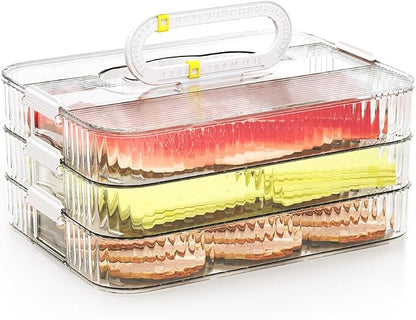 Deli Meat Container for Fridge Organizers and Storage, Lunch Meat Container for by Moryimi