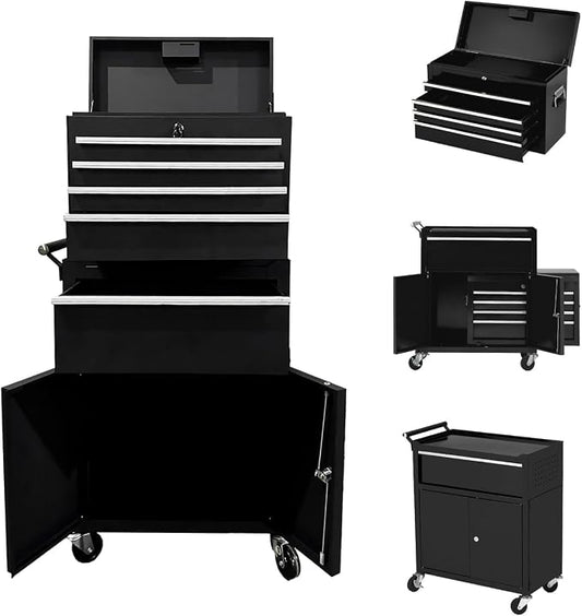 5-Drawer Rolling Tool Chest by Unknown