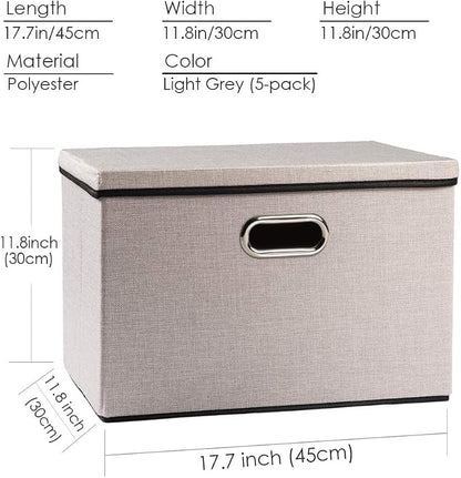 PRANDOM Large Foldable Storage Bins - Image 6