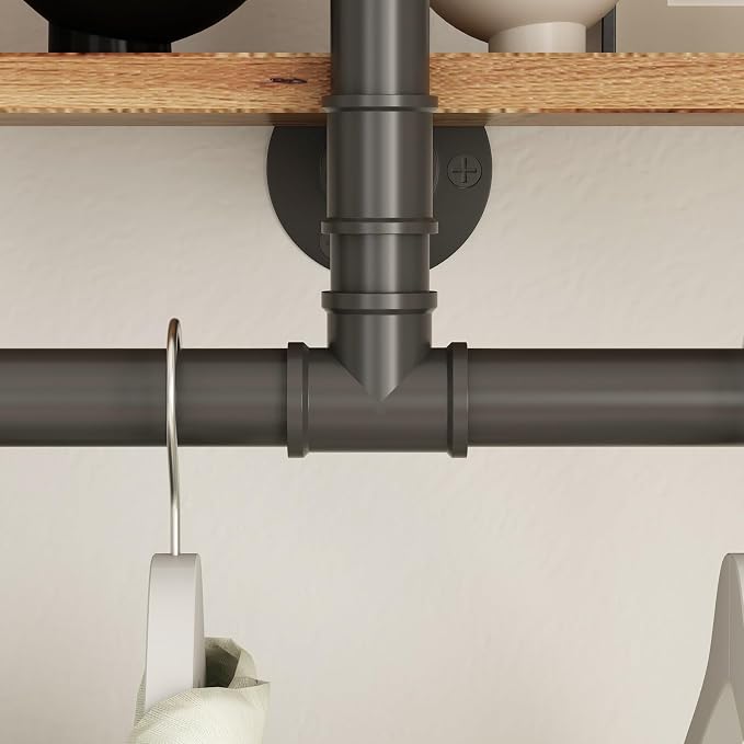 ORSENIGO Industrial Pipe Clothing Rack - Image 6