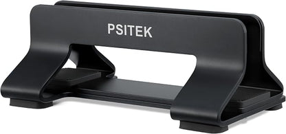 Aluminum Vertical Laptop Stand Dock Holder, Adjustable Slot Width 12-42mm - Image 5