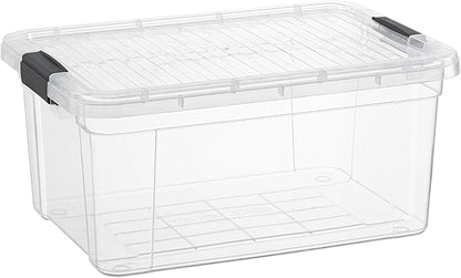Superio Clear Plastic Storage Bin by Superio