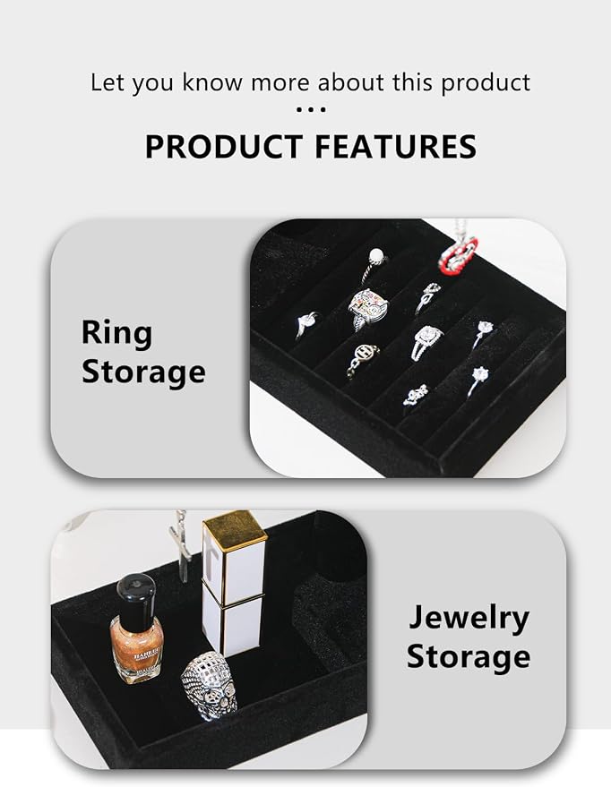 Multi-Use Jewelry Holder Stand, Necklace Bracelet Ring Organizer Stand - Image 5