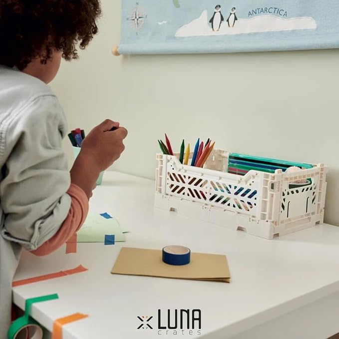 Collapsible Storage Box, Foldable Crate Organizer Bin - Image 6