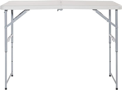 Office Star Resin Multipurpose Rectangle Table, 4-Feet Long, Height Adjustable - Image 6