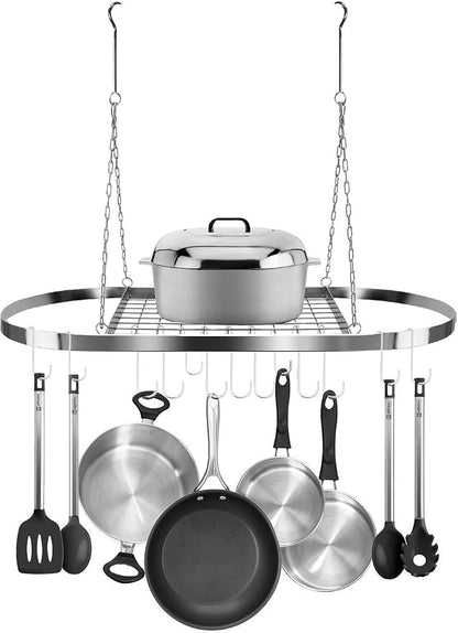 Sorbus® Pot and Pan Rack for Ceiling - Image 6