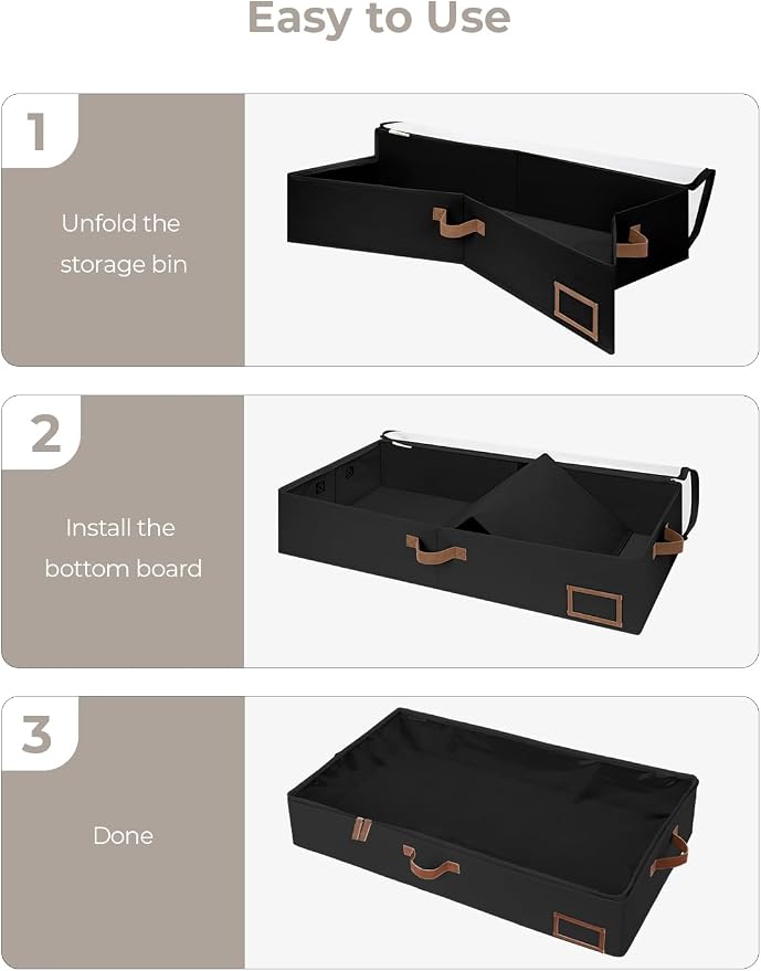 StorageWorks Large Under Bed Storage Containers - Image 6