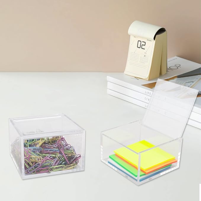2 Pack Clear Acrylic Organizer - Image 4