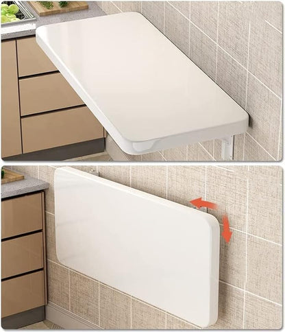 Wall Mounted Folding Table, Stainless Steel Bracket Laundry Folding Table - Image 3