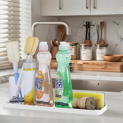 Silicone Organizer Tray for Kitchen Sinks and Bathrooms. Dishwasher-Safe - Image 2