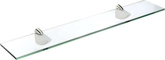 Spancraft Glass O-10x27-Brushed Steel Oriole Glass Shelf, Brushed Steel by Spancraft