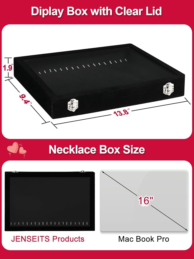 Jenseits Necklace Organizer Box, Tray - Image 3