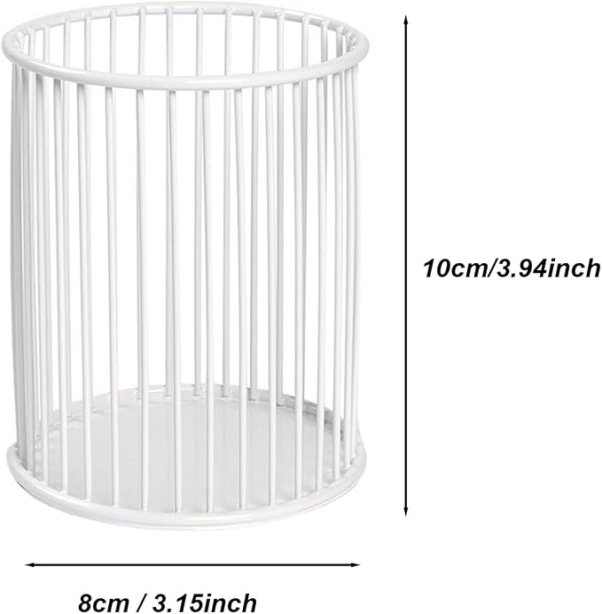 Metal Pen Holder Cup for Desk Makeup Brushes Pencil Holders Home Office - Image 2