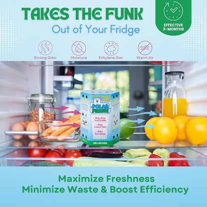 All-in-1 Refrigerator Deodorizer & Produce Saver by Polar Fresh 3 Pack – Fridge - Image 3