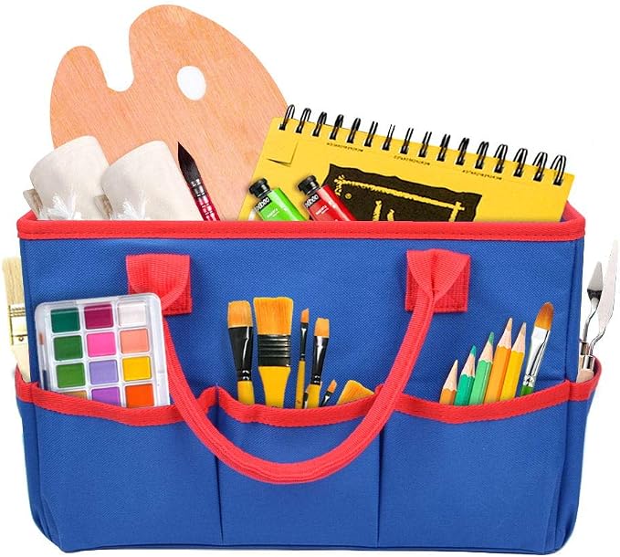 ZKOO Art Organizer Desktop Craft Storage Tote Bag Storage Craft Bag Organizer by ZKOO