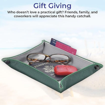 Valet Tray for Men and Women, EDC Catchall Organizer for Jewelry Phone Coins - Image 7