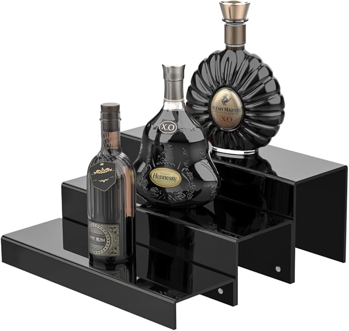3 Tiers Bar Shelves for Liquor Bottles by Unknown