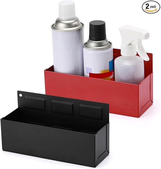 Mayouko 2PCS Magnetic Aerosol Spray Can Holder, 8.3" x 3" x 4.4", Magnet by MAYOUKO