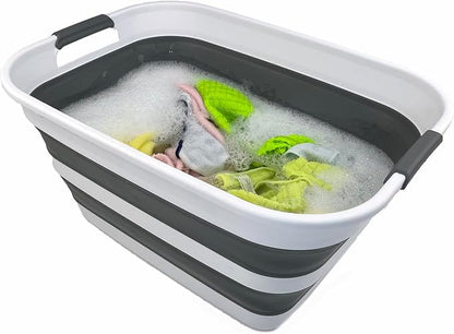 SAMMART Collapsible Plastic Laundry Basket - Image 5