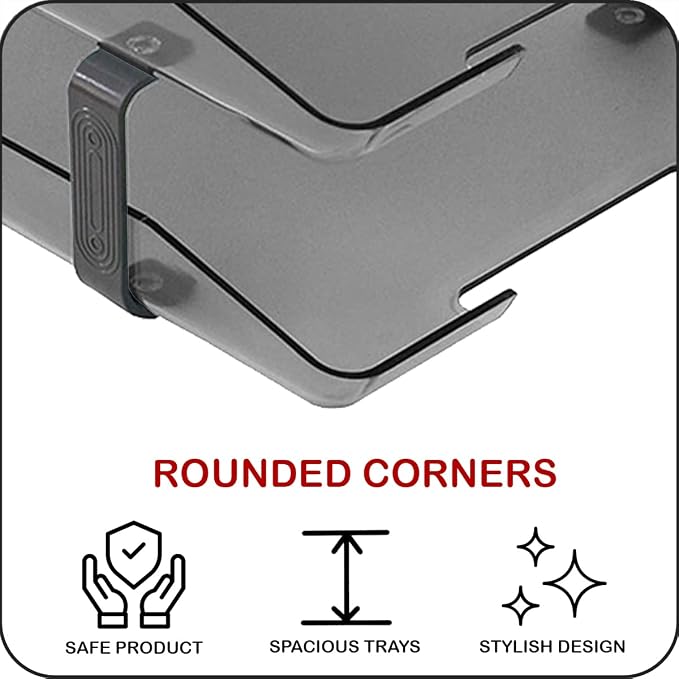 Acrimet Traditional 2 Tier Letter Tray, Front Load Design, A4 Letter Size - Image 7