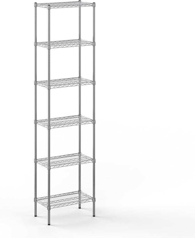 14" Deep x 24" Wide x 96" Height Wire Shelving Kit | 6-Tier | NSF Commercial by Regal+Altair
