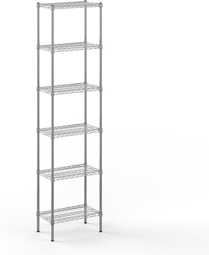 14" Deep x 24" Wide x 96" Height Wire Shelving Kit | 6-Tier | NSF Commercial by Regal+Altair